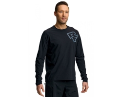 Велофутболка Conspiracy LS Jersey RACE FACE, (Black) чорна, Medium