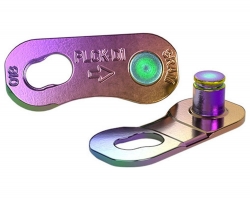 Замочек цепи Flattop Chain Connector 12-speed D1 SRAM (Rainbow) радужный, 4 шт