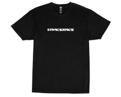 Футболка Race Face Classic Logo SS Tee, (Black) чёрная, L