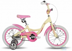 Велосипед 16 PRIDE ALICE бежевый матовый 2016