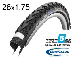 Покришка 28X1.75 (47-622) Schwalbe Land Cruiser Plus Hs450 B/B+RT  SBC, 50 EPI