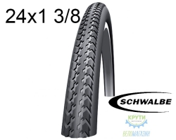  24 X 1 3/8 (37X540) Schwalbe Pp Gr/Gr Hs127 Grc