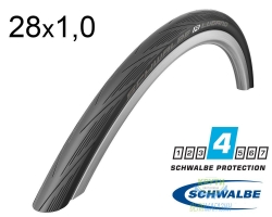 Покришка 28X1.00 (25-622) Schwalbe Lugano K-Guard Folding Hs471 B/B-Sk Sic Ib