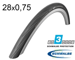 Покришка 28X0.75 (20-622) Schwalbe Lugano Hs384 Kevlarguard B/B-Sk Sic 50 EPI