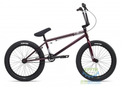 Велосипед BMX 20 Stolen STEREO 1 рама - 20.75 redrum! (вишнёвый) 2018