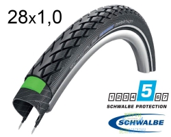 Покришка 700 X25C (25X622) Schwalbe Marathon Green Guard B+RT  Hs420 Ec