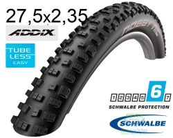 Покришка 27.5X2.35 650B (60-584) Schwalbe Nobby Nic Performance Tl-Ready Folding B/B Hs463 Addix, 67 EPI Ek