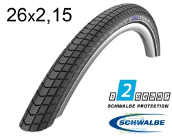 Покришка 26X2.15 (55-559) Schwalbe Big Ben R-Guard B/B-Sk+RT  Hs439 Ec, 67 EPI 37B