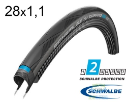  700X28C (28-622) Schwalbe Durano Dd Performance B/Gr-Sk Hs464 Dc, 67 EPI