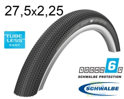 Покришка 27.5X2.25 650B (57-584) Schwalbe G-One Allround Snakeskin Folding B/B-Sk Hs473 Osc