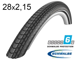Покришка 28X2.15 (55-622) Schwalbe Marathon Almotion Microskin Tl-Easy Folding B/B-Sk+RT  Hs453 Osc, 67 EPI Ek