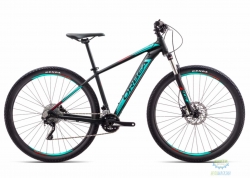 Велосипед Orbea MX 27 20 18 L Black - Turquoise - Red 2018