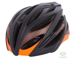 шолом Green Cycle New Alleycat розмір 54-58см для города/шосе чорно-помаранчевий матовий