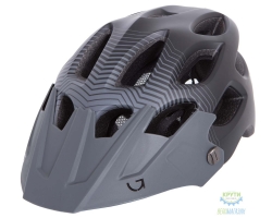 шолом Green Cycle Slash розмір 54-58см чорно-Сірий матовий