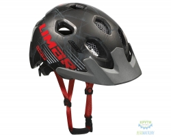 шолом Limar YOUTH CHAMP розмір M 52-58см Сіро-Червоний