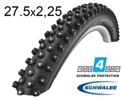 Покрышка 27.5X2.25 (57-584) Schwalbe Ice Spiker Pro Perfomance Hs379 R-Guard 378 Шипов B/B-Sk Wic 67 EPI