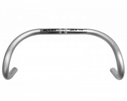 Кермо ZOOM DR-AL-130 fixed-gear 420x25.4мм, drop165mm, reach 105mm алюмін. silver