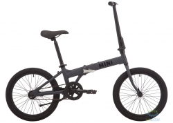 Велосипед 20 Pride MINI 1 темно-Сірий/чорний 2020