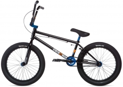 Велосипед 20 Stolen SINNER FC XLT LHD 2020 BLACK W/ BLUE, чорний
