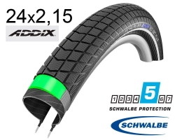 Покришка 24X2.15 (55-507) Schwalbe Big Ben Plus G-Guard Snakeskin Performance B/B-Sk+RT  Hs439 Ec, 67 EPI 26B