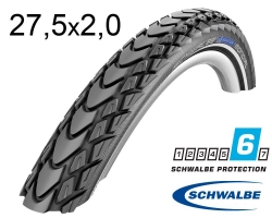 Покришка 27.5X2.00 650B (50-584) Schwalbe Marathon Mondial Dd Folding Evolution B/B-Sk+RT  Hs428 Trsc, 67 EPI Ek
