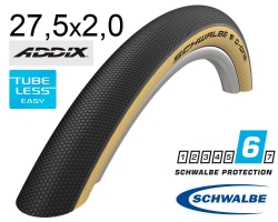 Покришка 27.5X2.00 650B (50-584) Schwalbe G-One Speed Raceguard, Tle B/Cl-Sk Hs472 Addix 67 EPI