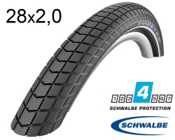 Покрышка 28X2.00 (50-622) Schwalbe Big Ben R-Guard B/B-Sk+RT Hs439 Ec, 67 EPI