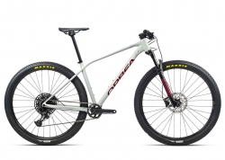 Велосипед Orbea Alma H10-Eagle 29 M 2021 White Grey- Metallic Red (Gloss)