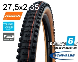 Покришка 27.5X2.35 (60-584) Schwalbe Hans Dampf Evo, Super Trail, Tle B/Cl-Sk Hs491 Addix Soft 50 EPI