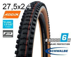Покришка 27.5X2.40 (62-584) Schwalbe Big Betty Evo, Super Gravity, Tle B/Cl-Sk Hs608 Addix Soft 67 EPI B