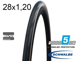 Покрышка 28X1.20 700X30C (30-622) Schwalbe Pro One Evo, Super Race, V-Guard, Folding B/Ts-Sk Hs493A Addix Race 127 EPI