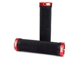 Гріпси Green Cycle GGR-424 130mm чорний з двома червоними замками