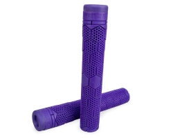 Грипсы Stolen HIVE, 165мм, без фланцев, с барендами VORTEX, фиолетовые