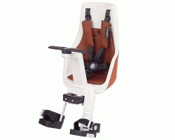 Детское велокресло Bobike Exclusive Mini Plus / Cinnamon Brown