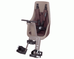 Детское велокресло Bobike Exclusive Mini Plus / Toffee Brown
