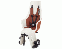 Детское велокресло Bobike Exclusive maxi Plus Carrier LED / Cinnamon brown