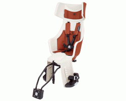 Детское велокресло Bobike Exclusive tour Plus Frame / Cinnamon brown