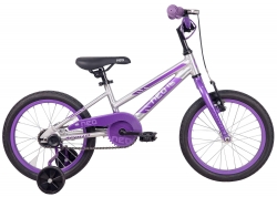 Велосипед 16 Apollo NEO girls Brushed Alloy / Lavender / Purple Fade