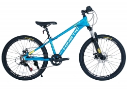 Велосипед 24 Kinetic Sniper 12 Синій 2024