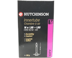 Камера 16 x 1.30-1.90 (40/50-305) Hutchinson Standart, presta 32mm