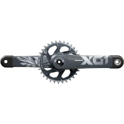 Шатуни SRAM X01 Eagle Boost 148 DUB 12s 165 w Direct Mount 32T X-SYNC 2 Chainring Lunar Polar Black (DUB Cups/Bearings not included) C3
