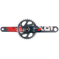 Шатуни SRAM set X01 Eagle Boost 148 DUB 12s 170 w Direct Mount 32T X-SYNC 2 Chainring Lunar Oxy (DUB Cups/Bearings not included) C2