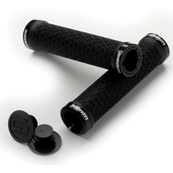 Гріпси SRAM  Black with Double Clamps & End Plugs, з замками