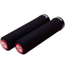 Грипсы SRAM Foam 129 мм Black with Single Black Clamp and End Plugs, с замками