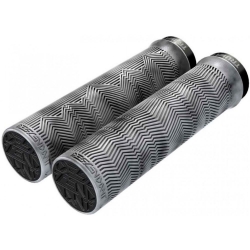 Грипсы SRAM Truvativ Descendant Grips Light Gray/Black Marbled Single Locking 133 мм