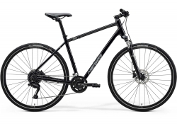 Велосипед 28 Merida CROSSWAY 100 (2025) рама - XL Glossy Black (Silver)