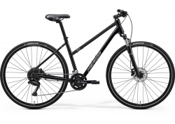 Велосипед 28 Merida CROSSWAY 100 (2025) women рама - W-S Glossy Black (Silver)