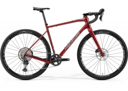  28 Merida SILEX 700 (2025)  - XS Dark Strawberry (Grey/Red)