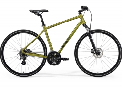 Велосипед 28 Merida CROSSWAY 10 (2025) рама - XS Silk Fall Green (Black)