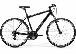 Велосипед 28 Merida CROSSWAY 10-V SE (2025) рама - XS Black (Silver)